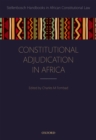 Image for Constitutional Adjudication in Africa : book 2