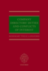 Image for Company Directors&#39; Duties and Conflicts of Interest