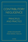 Image for Contributory Negligence: Principles and Practice