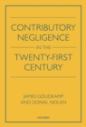 Image for Contributory Negligence in the Twenty-First Century