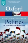Image for Concise Oxford Dictionary of Politics and International Relations