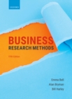 Image for Business research methods.