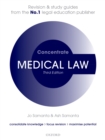 Image for Medical Law Concentrate: Law Revision and Study Guide
