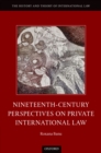 Image for Nineteenth-century perspectives on private international law