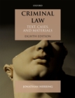 Image for Criminal law: text, cases, and materials