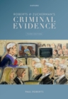 Image for Roberts &amp; Zuckerman&#39;s Criminal Evidence