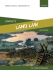 Image for Complete land law: text, cases, and materials.