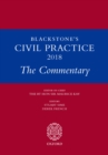 Image for Blackstone&#39;s Civil Practice 2018: The Commentary