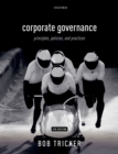 Image for Corporate Governance: Principles, Policies, and Practices