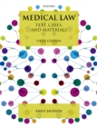 Image for Medical Law: Text, Cases, and Materials