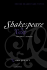 Image for Shakespeare and Text: Revised Edition