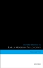 Image for Oxford Studies in Early Modern Philosophy, Volume VIII