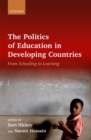 Image for Politics of Education in Developing Countries: From Schooling to Learning