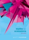 Image for Maths for economics