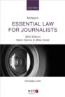 Image for McNae&#39;s essential law for journalists.