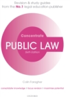 Image for Public Law Concentrate: Law Revision and Study Guide