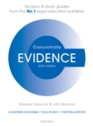 Image for Evidence concentrate: law revision and study guide