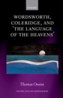 Image for Wordsworth, Coleridge, and &#39;the language of the heavens&#39;