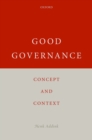 Image for Good Governance: Concept and Context