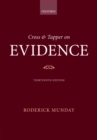 Image for Cross and Tapper on Evidence