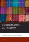 Image for Contents of Contracts and Unfair Terms