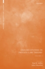 Image for Oxford Studies in Private Law Theory: Volume I : Volume I