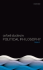 Image for Oxford Studies in Political Philosophy. Volume 6