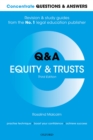 Image for Equity and Trusts: Law Q&amp;A Revision and Study Guide