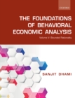 Image for Foundations of Behavioral Economic Analysis: Volume V: Bounded Rationality