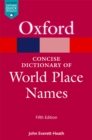 Image for Concise Dictionary of World Place-Names