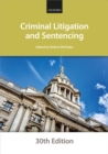 Image for Criminal litigation and sentencing