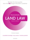 Image for Land Law Concentrate: Law Revision and Study Guide