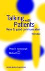 Image for Talking with Patients : Keys to Good Communication