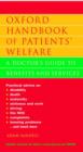 Image for Handbook of patients&#39; welfare  : a doctor&#39;s guide