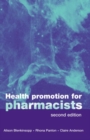 Image for Health promotion for pharmacists