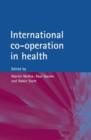 Image for International co-operation and health