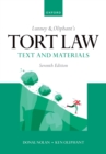 Image for Lunney &amp; Oliphant&#39;s Tort Law: Text and Materials