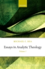 Image for Essays in Analytic Theology: Volume 1 : Volume 1