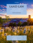 Image for Land Law: Text, Cases, and Materials