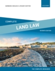 Image for Complete Land Law: Text, Cases and Materials
