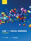 Image for Law for social workers.