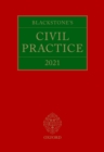 Image for Blackstone&#39;s Civil Practice 2021: The Commentary