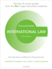 Image for International Law Concentrate: Law Revision and Study Guide