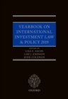 Image for Yearbook on International Investment Law &amp; Policy 2019