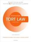 Image for Tort Law Concentrate: Law Revision and Study Guide