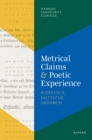 Image for Metrical Claims and Poetic Experience: Klopstock, Nietzsche, Grunbein