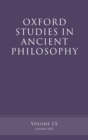 Image for Oxford Studies in Ancient Philosophy, Volume 60 : Volume 60