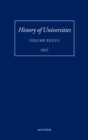Image for History of Universities: Volume XXXV / 1: The Unloved Century: Georgian Oxford Reassessed. : XXXV/1,