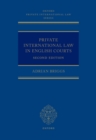 Image for Private International Law in English Courts