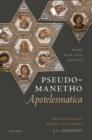 Image for Pseudo-Manetho, Apotelesmatica: Books Four, One, and Five : Books four, one, and five
